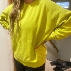 Lululemon oversized crew neck
